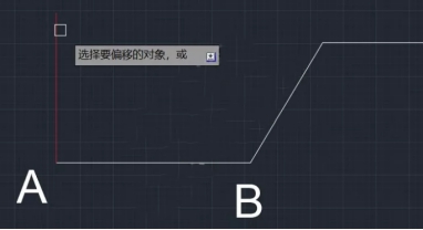 CAD如何通過兩點確定偏移距離？