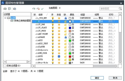 CAD圖層管理功能怎么用？