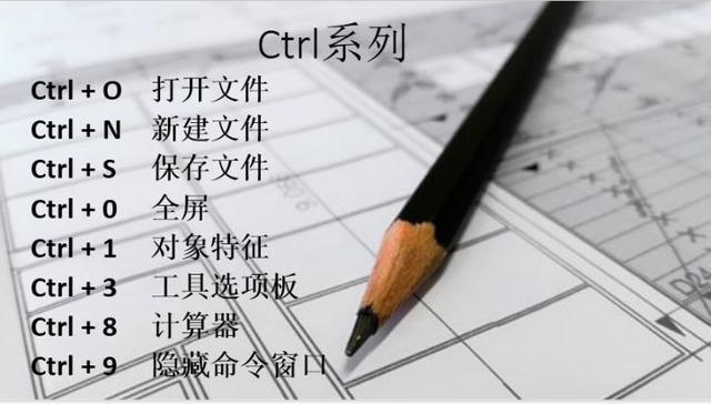 新手福利：清收下這些CAD快捷鍵吧！